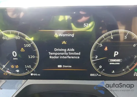 2025 Infiniti Qx80 Sensory Awd z USA, uszkodzony, nr VIN JN8AZ3DB3S9402556